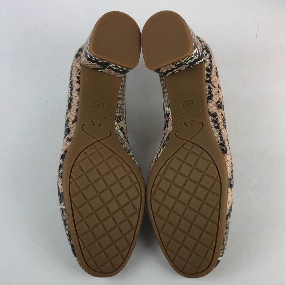NEW Kate Spade New York Beverly Snake Pump Heels 6